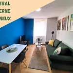L'echappee Douce - Central, Paisible Et Lumineux Lägenhet