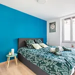 Lägenhet L'echappee Douce - Central, Paisible Et Lumineux Mulhouse